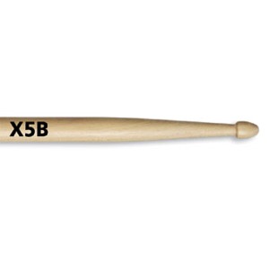 Vic Firth X5BW - American Classic Hickory Wood Tip Extreme 5B Drumsticks