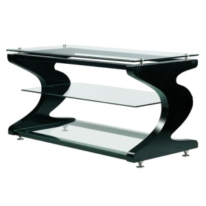Vidpro GKR-561 Television Stand with Glass Shelf